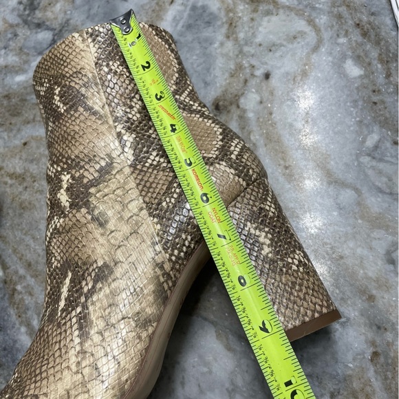 Sam Edelman CODIE Snakeskin Booties Women’s 9M - Picture 6 of 11